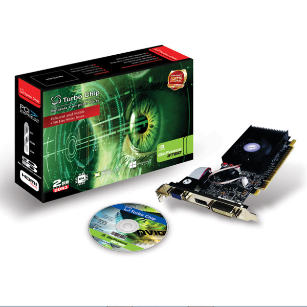 کارت گرافیک توربو چیپ مدل GT610-2GD3-64bit